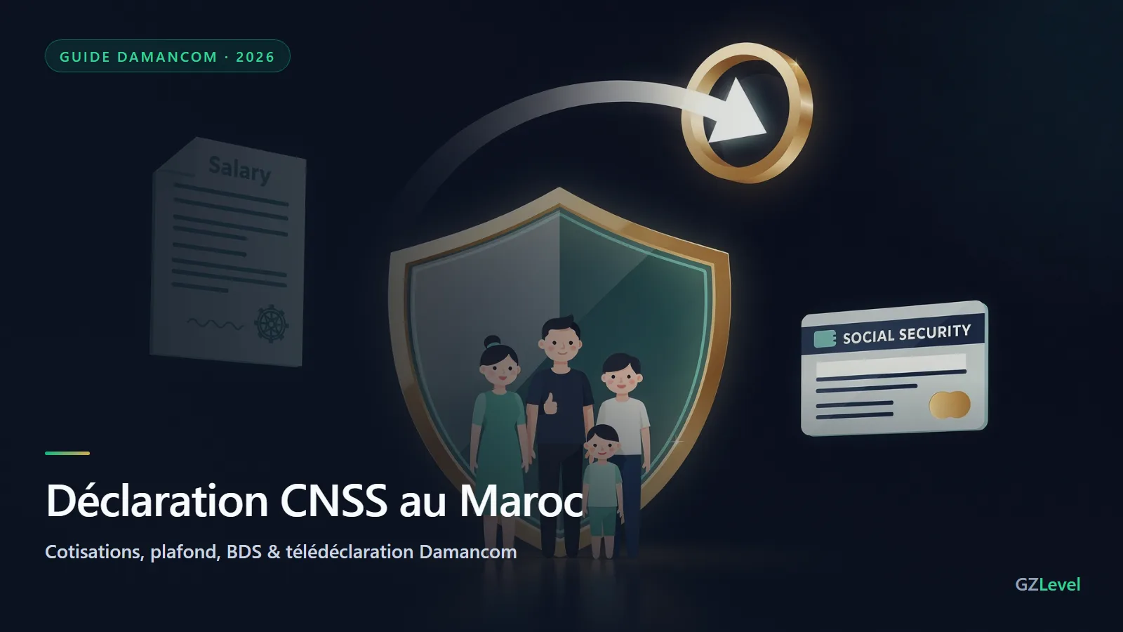 Déclaration CNSS / Damancom
