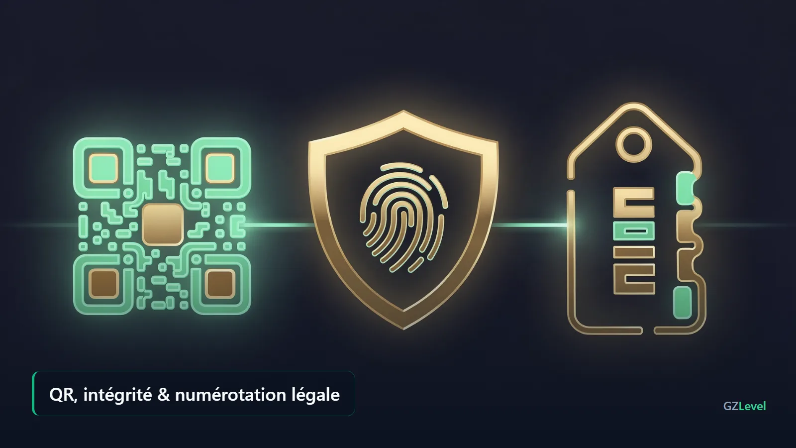 Facture électronique conforme : QR code, empreinte d’intégrité, numérotation séquentielle