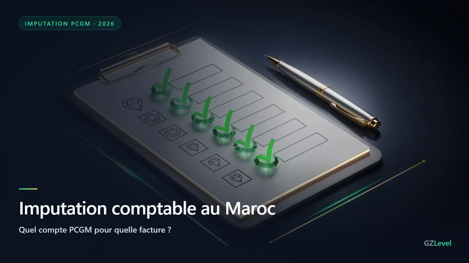 Imputation comptable (PCGM)