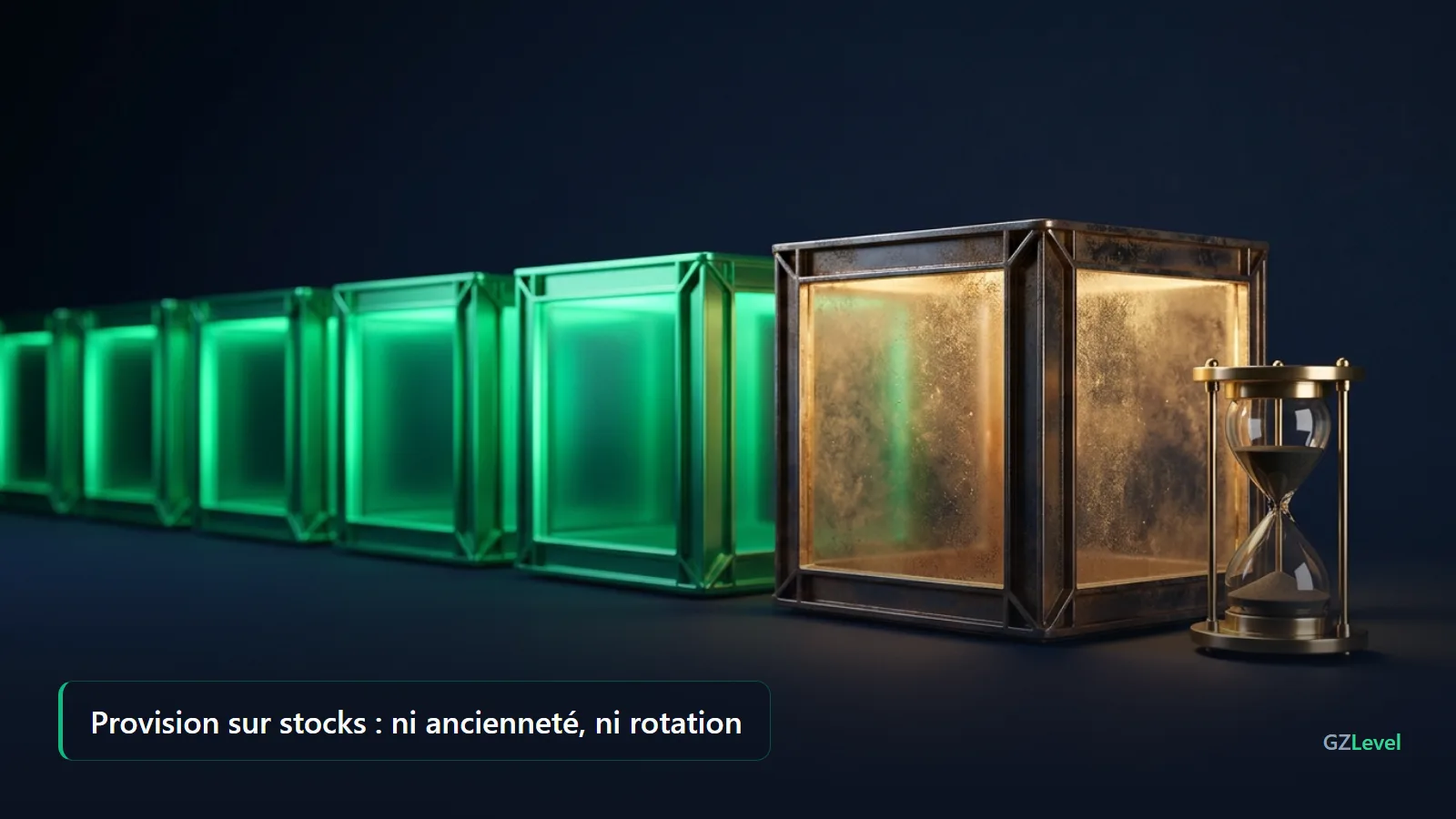 Provision pour dépréciation des stocks : ni ancienneté, ni rotation