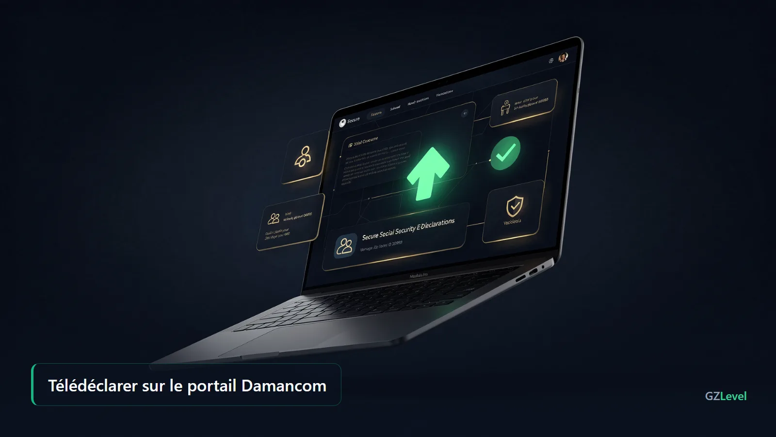 Télédéclaration des salaires sur le portail Damancom de la CNSS
